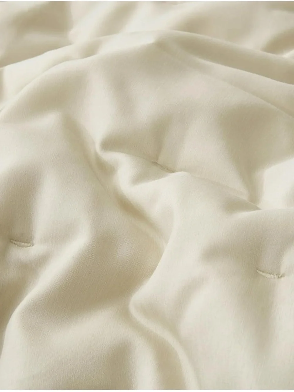 Luxury Cream oversized king 3 piece quilt  Set - Soft Quilted Bedding